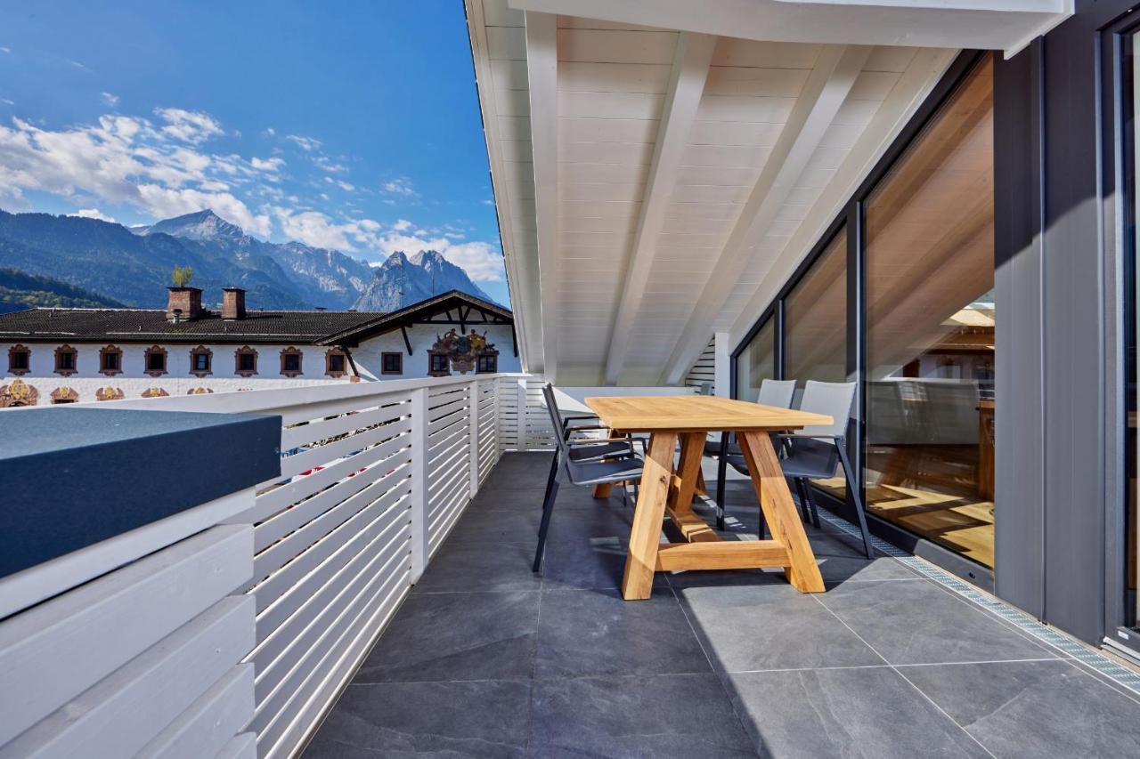 Apartment Bergblick Garmisch-Partenkirchen Ngoại thất bức ảnh