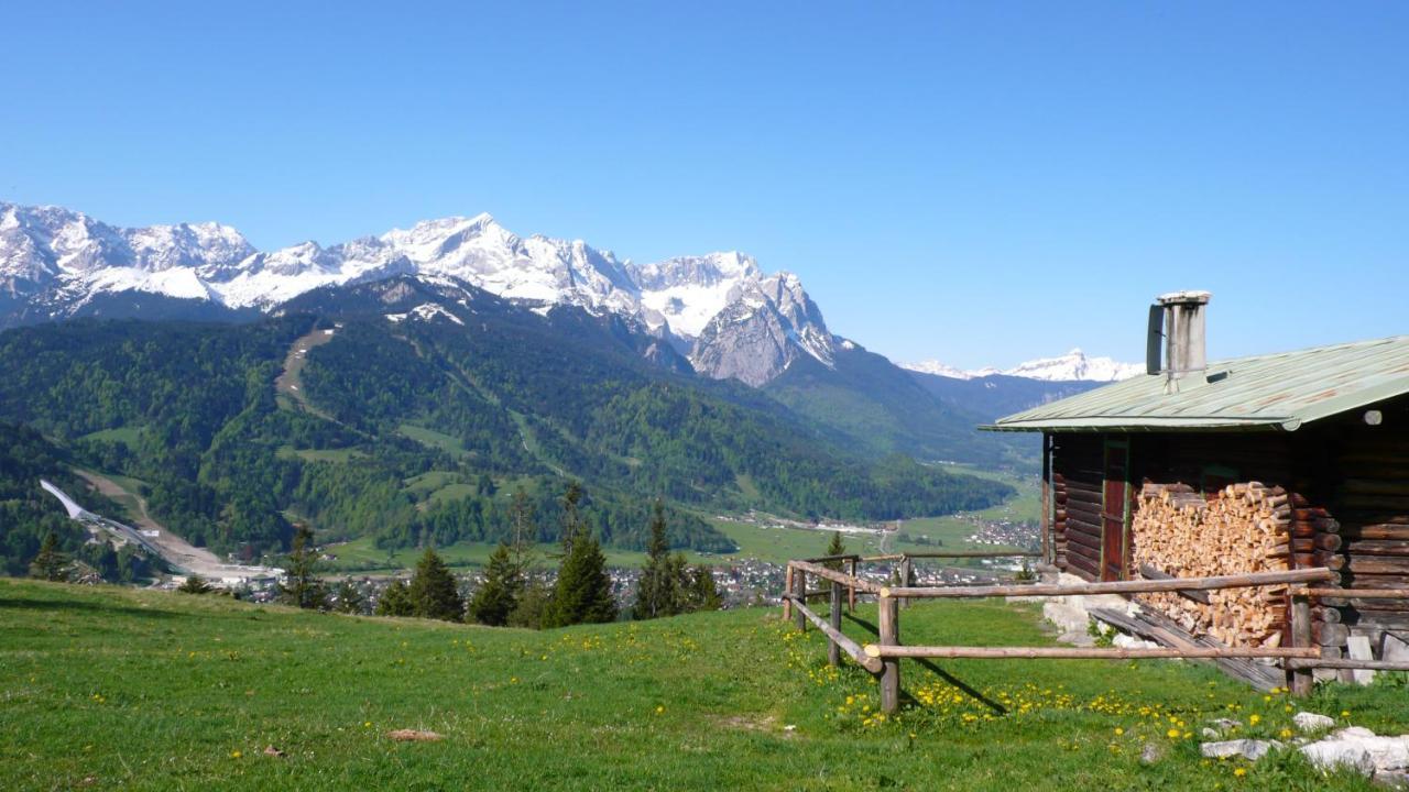Apartment Bergblick Garmisch-Partenkirchen Ngoại thất bức ảnh